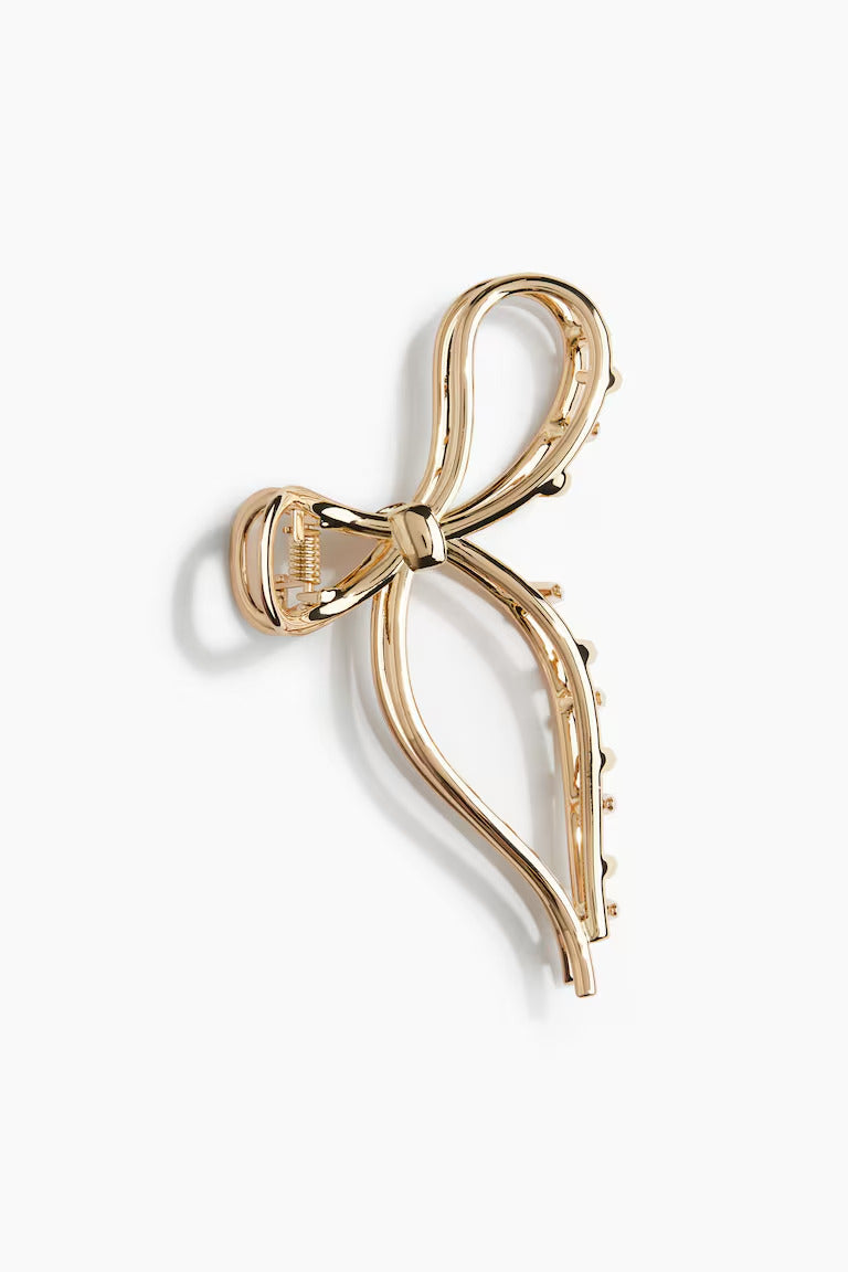 H&M BOW-SHAPED HAIR CLAW