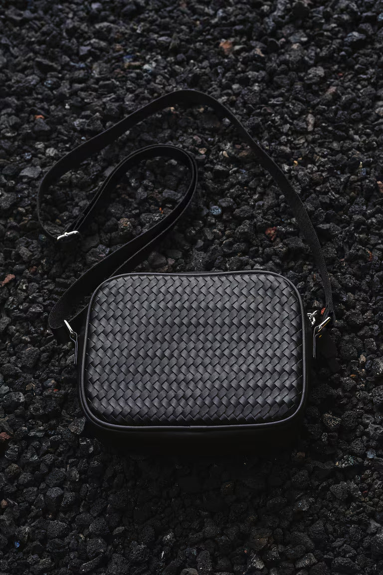 H&M BRAIDED CROSSBODY BAG