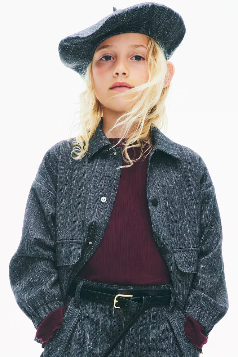 H&M WOVEN BERET