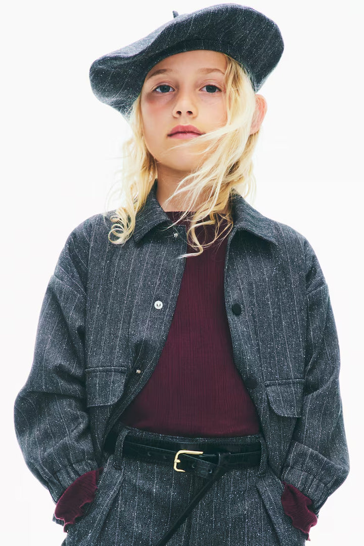 H&M WOVEN BERET