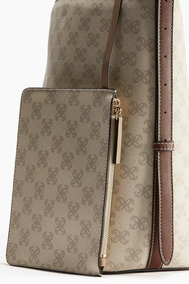 H&M SHOPPER WITH POUCH BAG