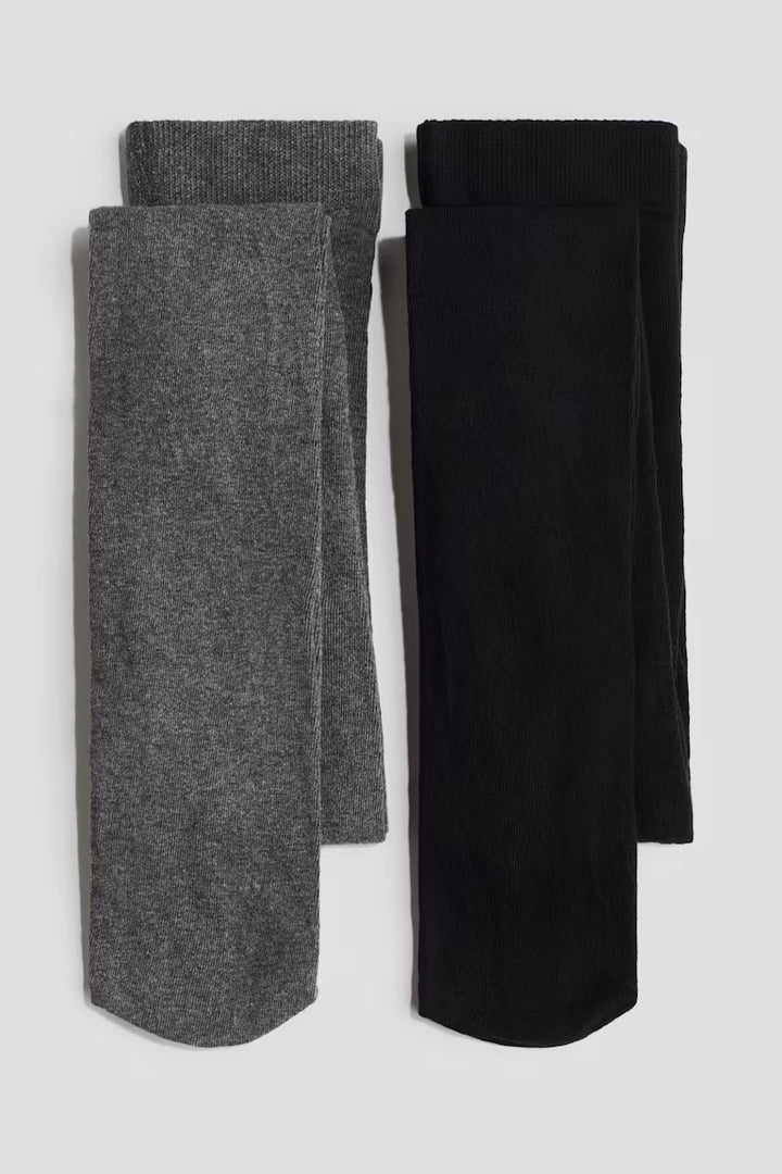 H&M 2-PACK TIGHTS