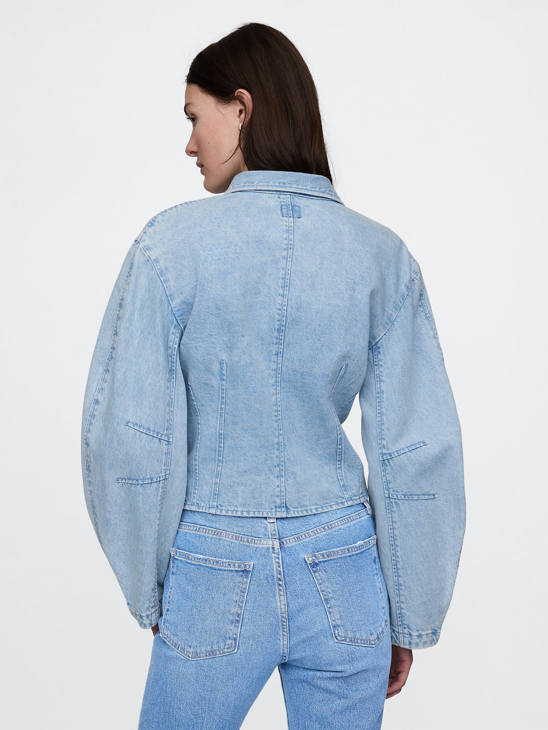 Gap Barrel-Sleeve Denim Shirt