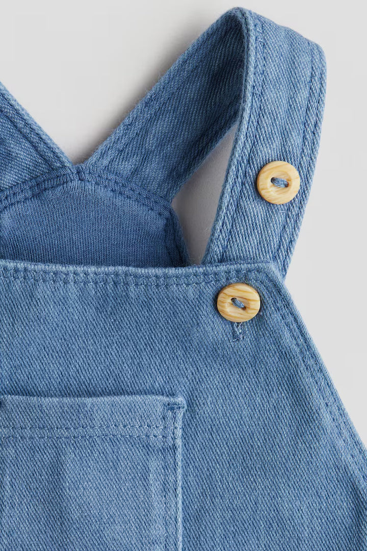 H&M 2-PIECE OVERALL AND BODYSUIT SET