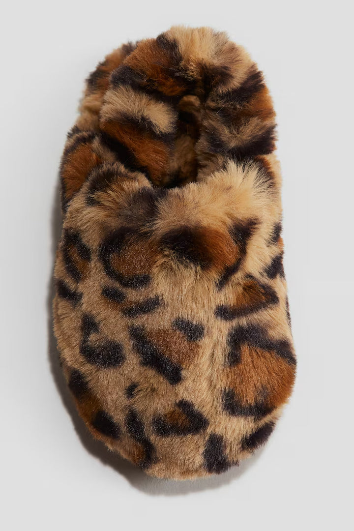 H&M FLUFFY-LINED SLIPPERS
