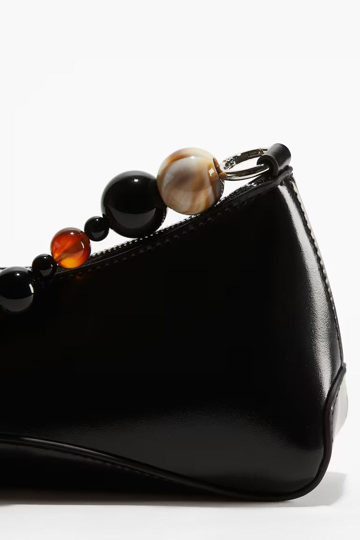 H&M BEADED-STRAP SHOULDER BAG