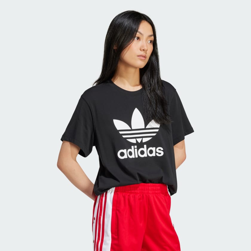 Adidas Adicolor Trefoil Boxy Tee