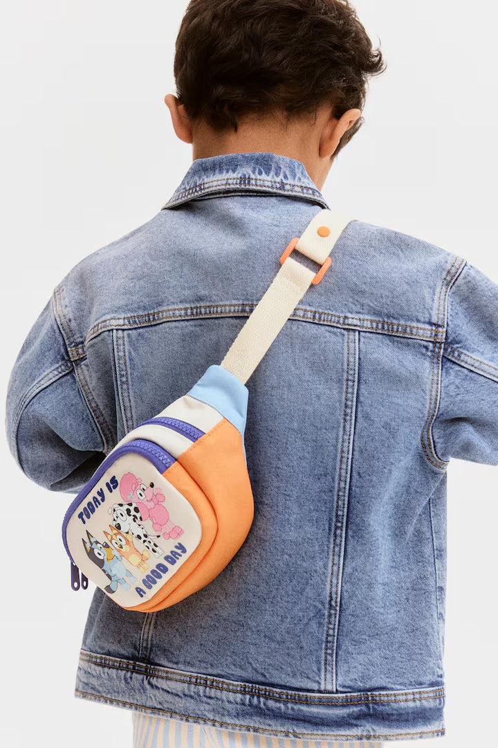 H&M CROSSBODY BAG WITH PRINTED MOTIF