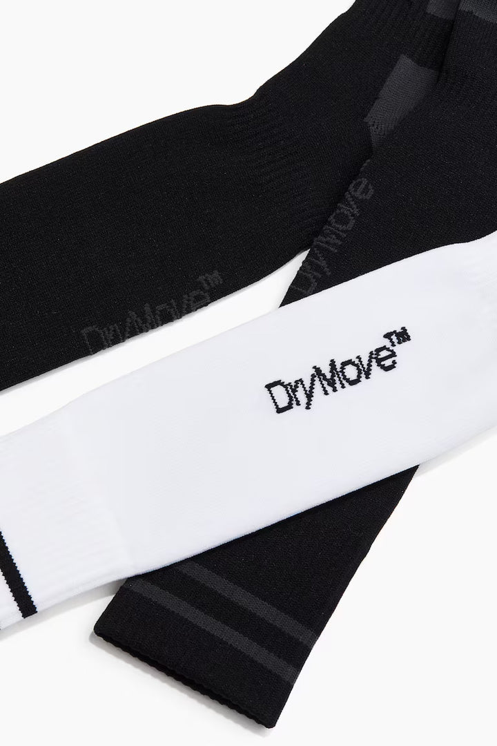 H&M 2-PACK SOCCER SOCKS WITH DRYMOVE™