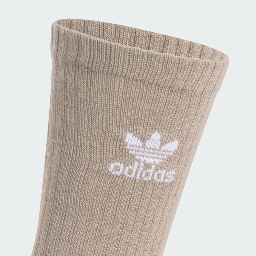 Adidas Trefoil Crew Socks 6 Pairs