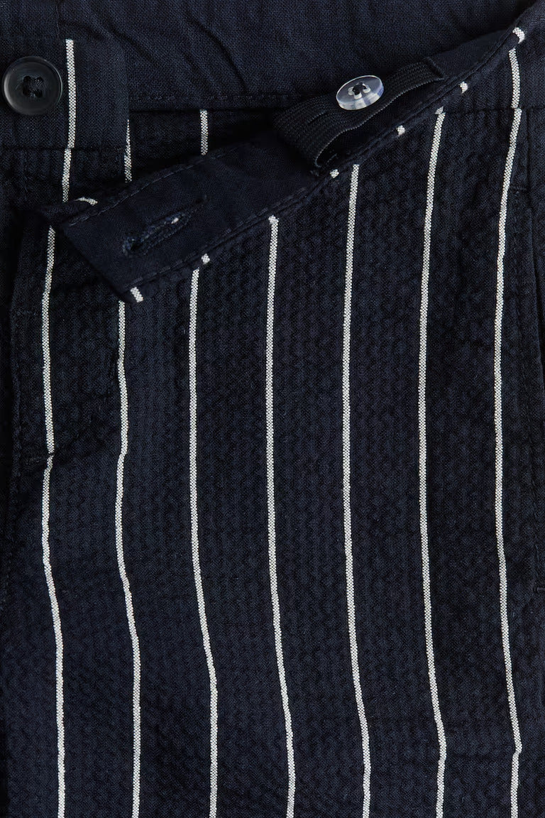 H&M 3-PIECE SEERSUCKER SET