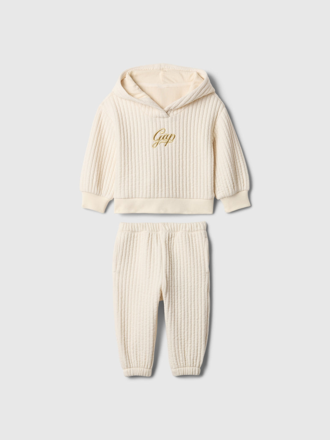 Gap Baby & Toddler Wide Rib Logo Outfit Set