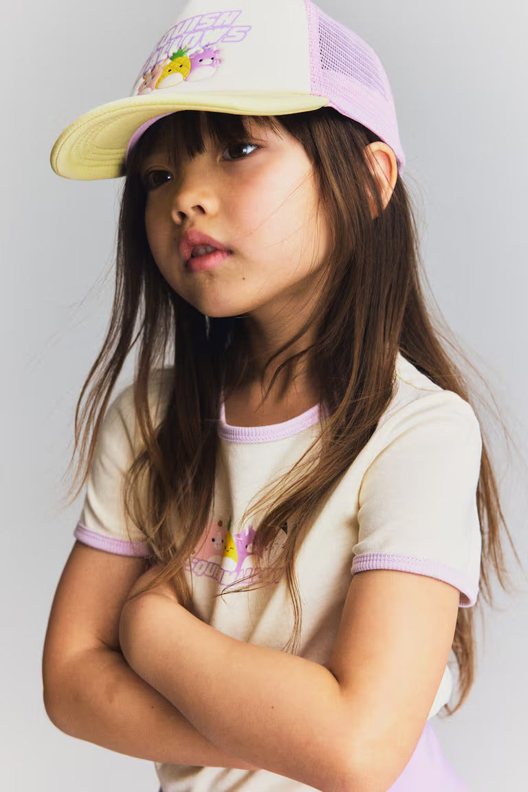 H&M PRINTED TRUCKER CAP