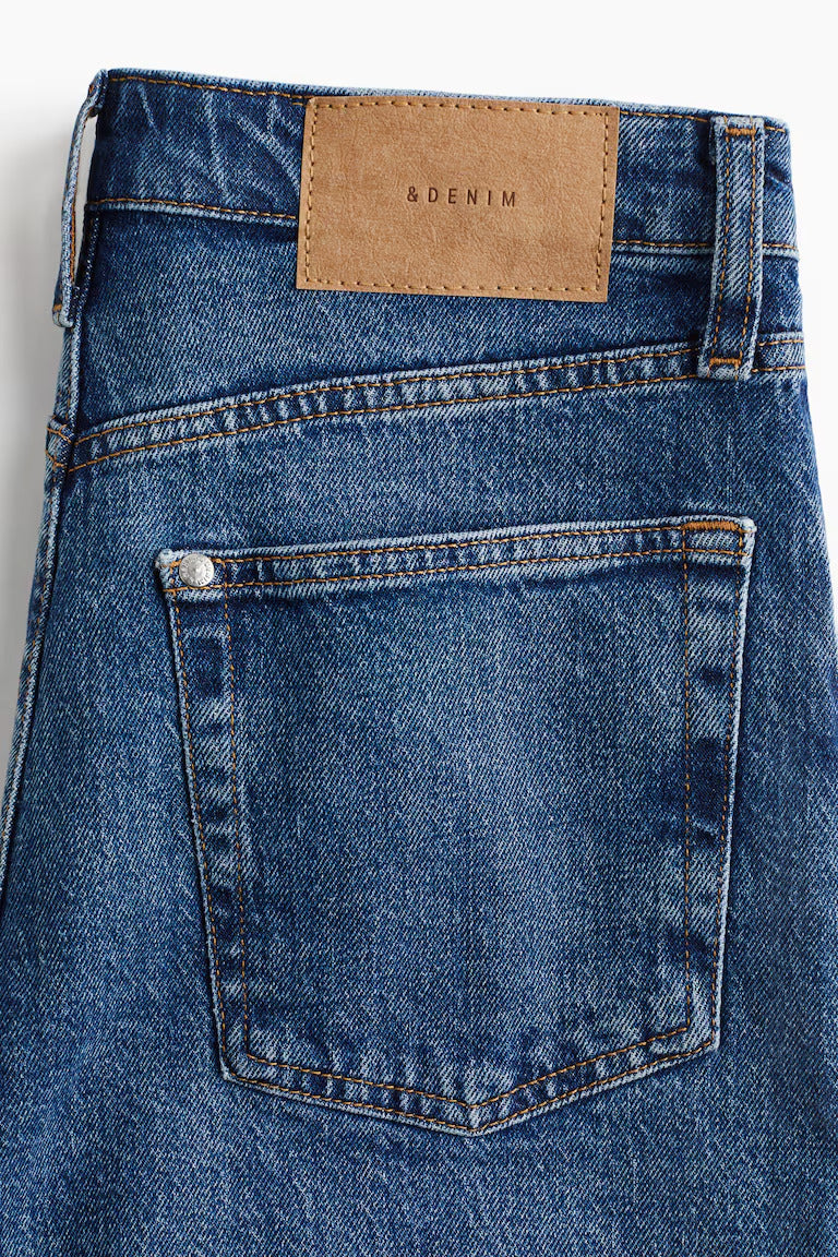 H&M MOM ULTRA HIGH DENIM SHORTS