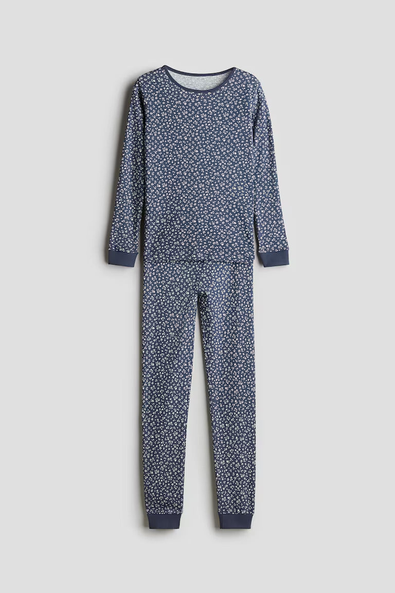 H&M COTTON JERSEY PAJAMAS