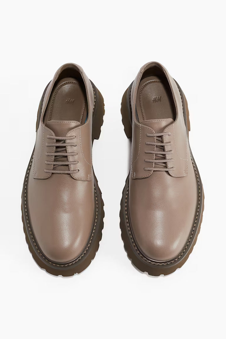 H&M CHUNKY DERBY SHOES
