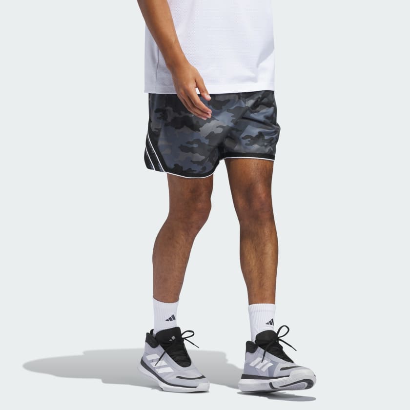 ADIDAS CRAZY LITE CAMO AOP SHORTS