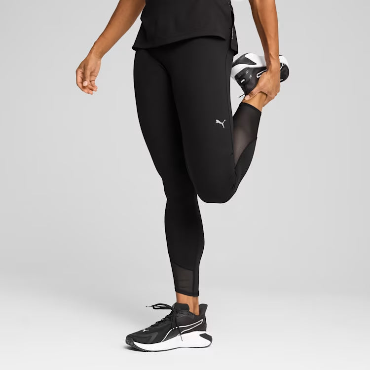 PUMA CLOUDSPUN Women's Soft Mesh High-Waisted 7/8 Tights