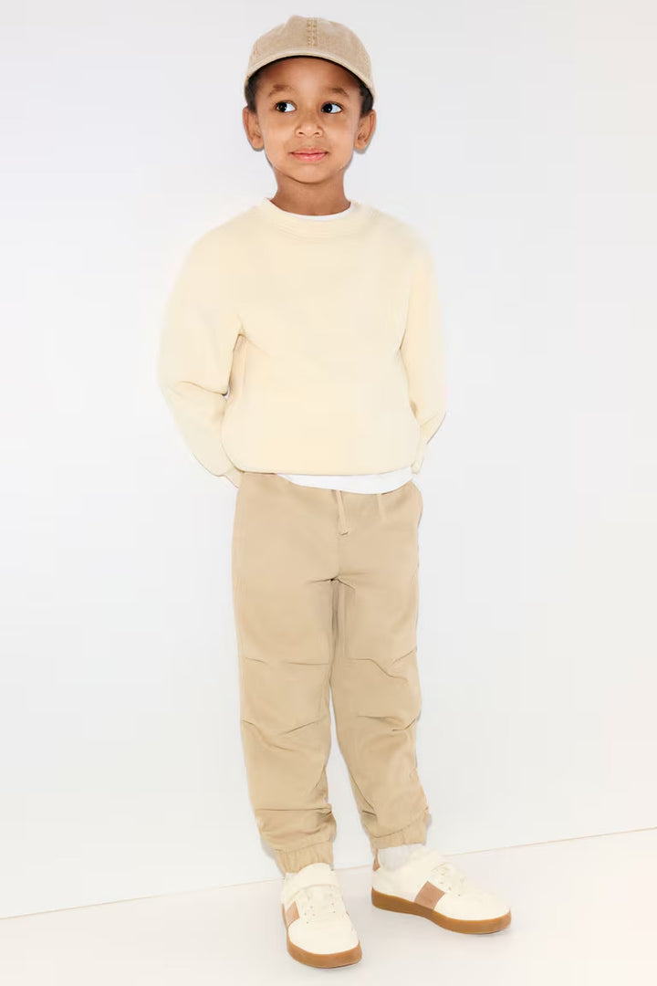 H&M TWILL JOGGERS