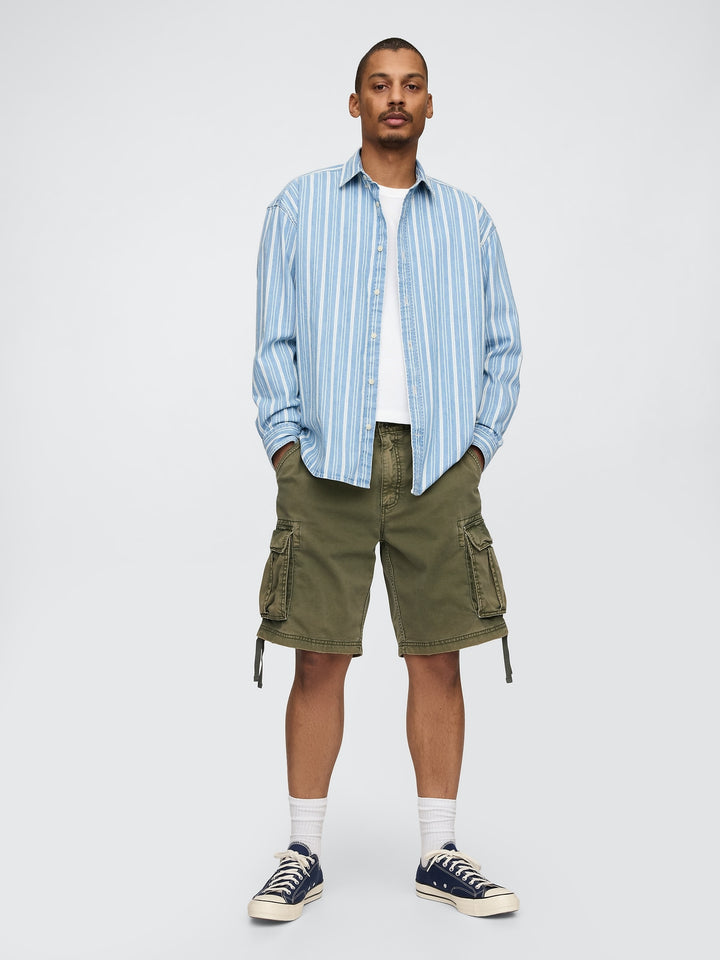 Gap Twill Cargo Baggy Shorts