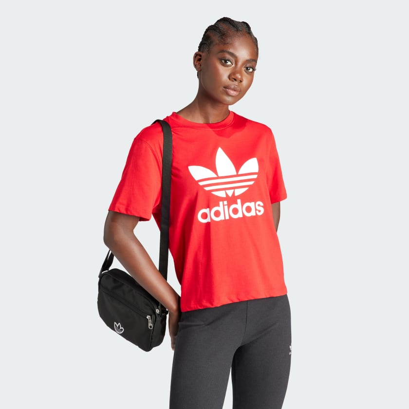 Adidas Adicolor Trefoil Boxy Tee