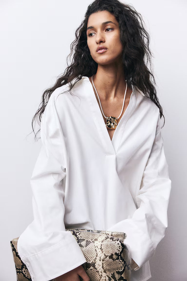 H&M COATED PENDANT NECKLACE