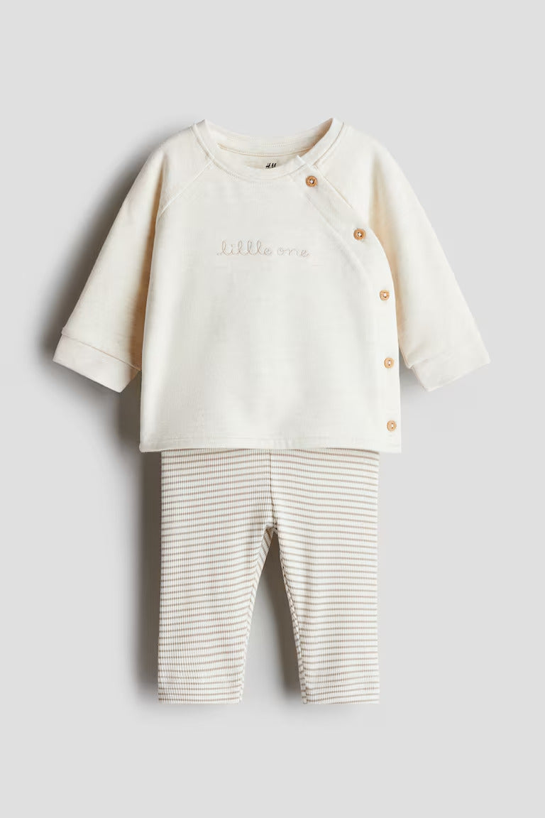 H&M 2-PIECE COTTON SET