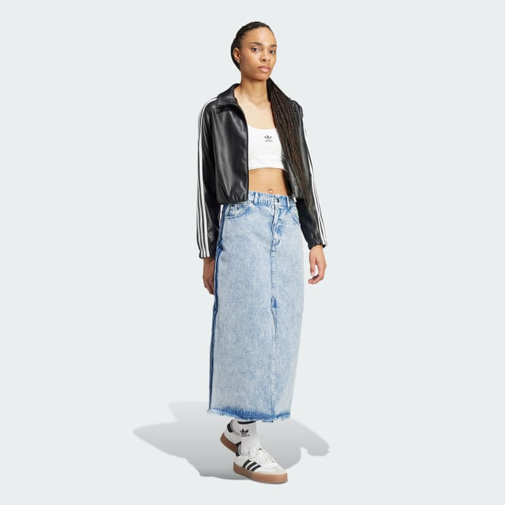 Adidas Kseniaschnaider Denim Maxi Skirt