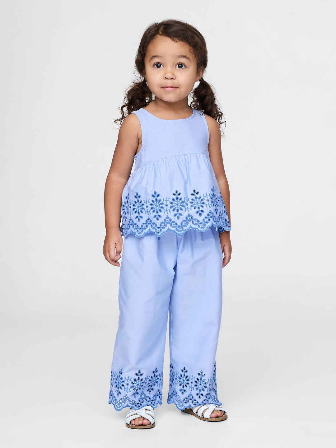 Gap Baby & Toddler Eyelet Poplin Outfit Set