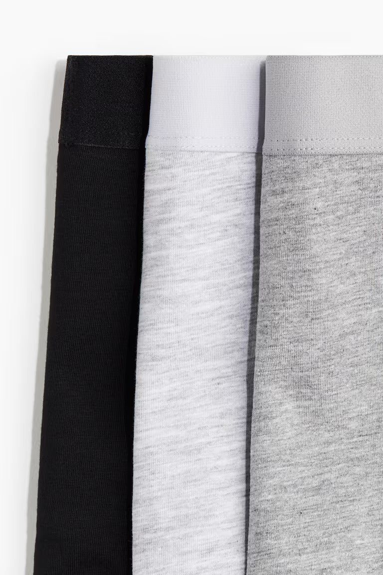 H&M 3-PACK COTTON BOXER BRIEFS