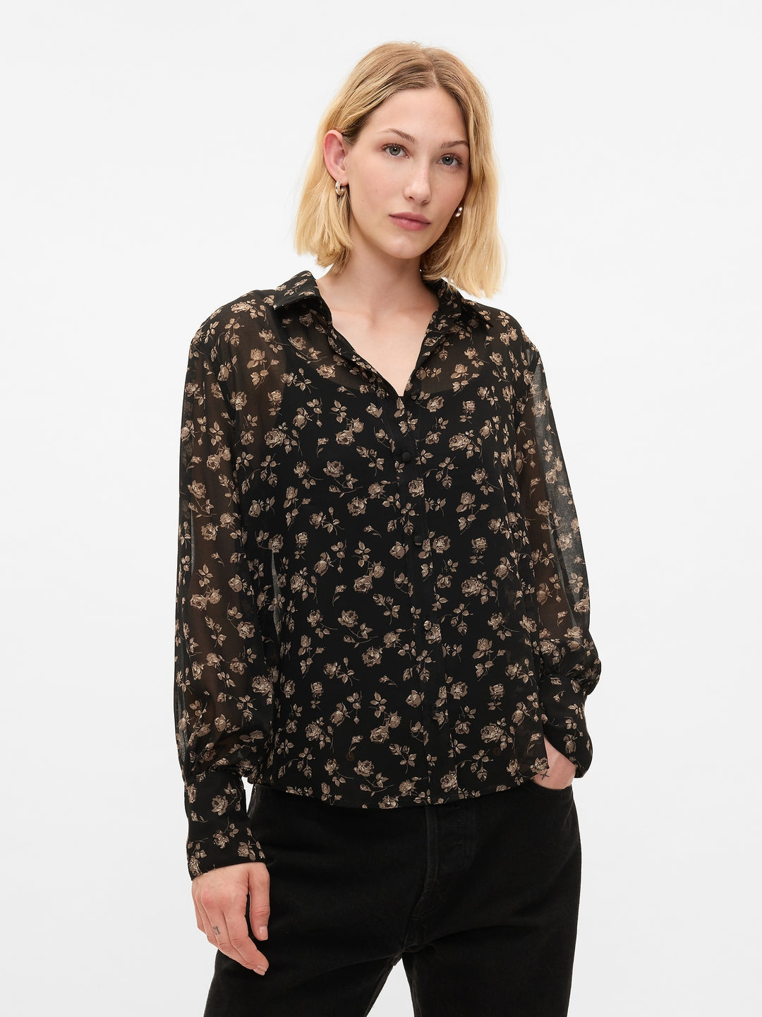 Gap Sheer Shirt