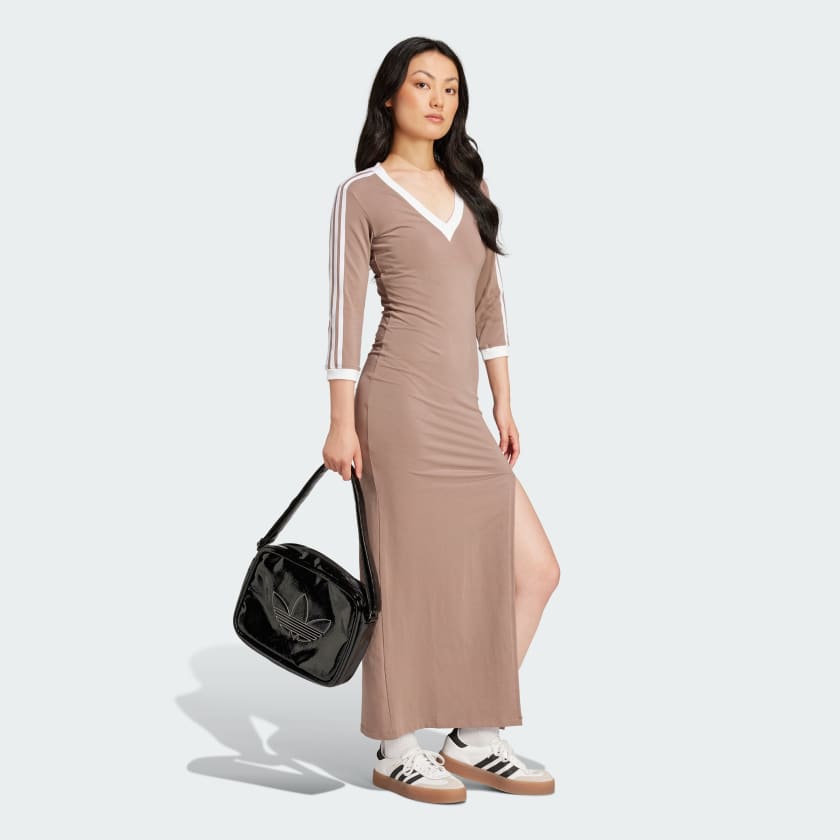 Adidas Adicolor Classics 3-Stripes Maxi Dress