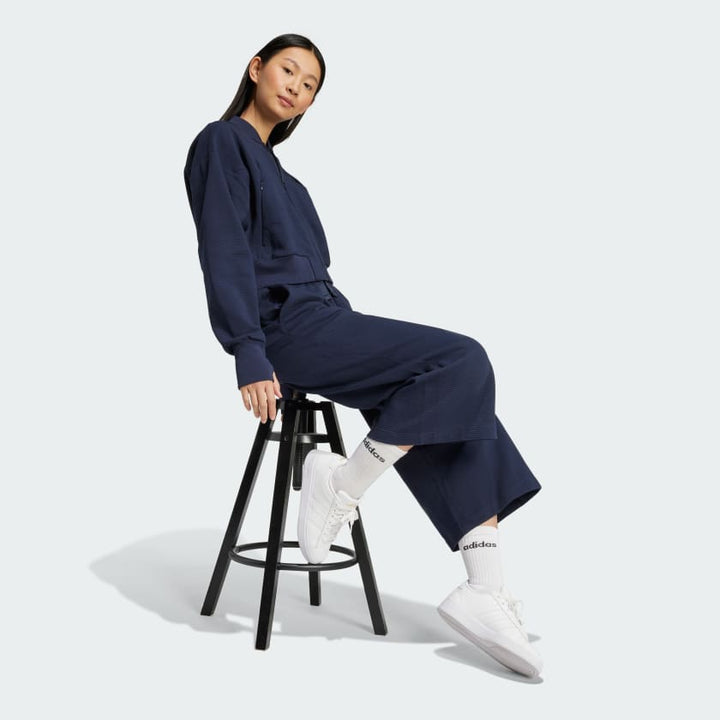 Adidas ALL SZN Rib 7/8-Length Wide Leg Pants