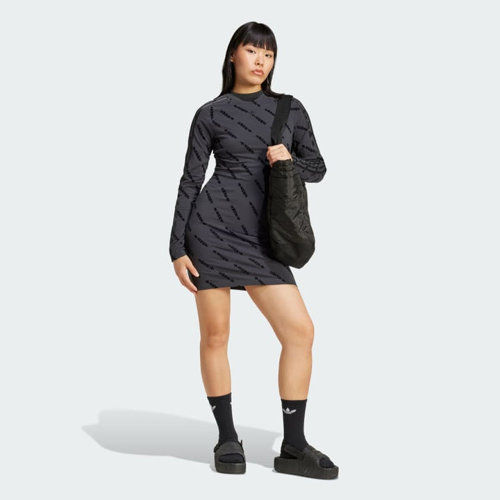 Adidas Monogram Bodycon Dress