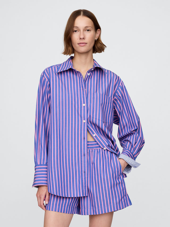 Gap Organic Cotton Poplin Big Shirt