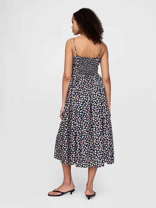 Gap Tie-Strap Cami Midi Dress