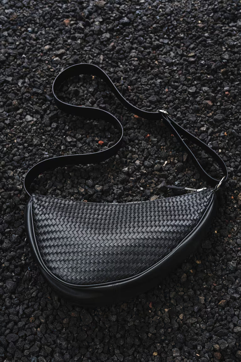 H&M BRAIDED CROSSBODY BAG