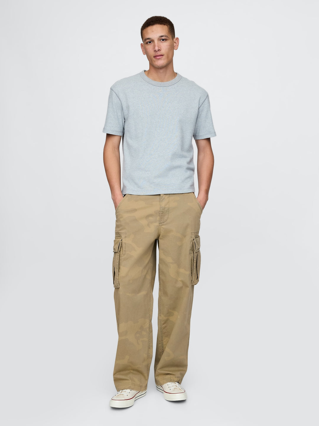 Gap Extra Baggy Camo Cargo Pants