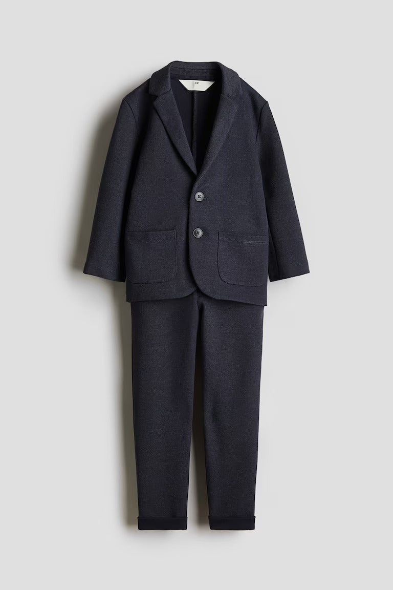 H&M PIQUÉ SUIT