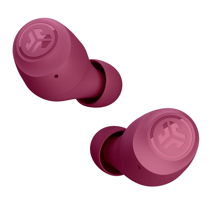 JLab Go Air Pop Bluetooth Earbuds, True Wireless with Charging Case, Dark Pink
