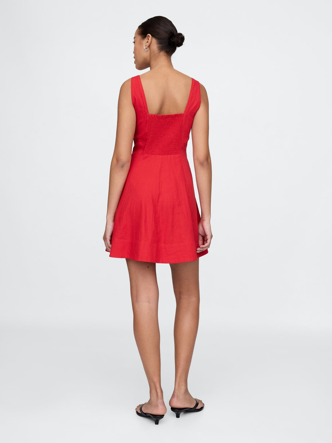 Gap Linen-Blend Mini Dress