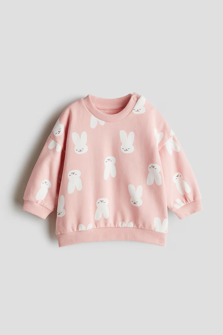H&M PRINTED SWEATSHIRT