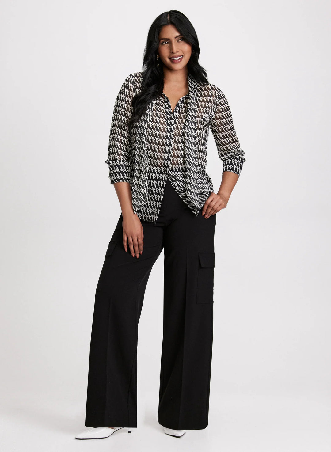 LAURA  Olivia Cargo Wide-Leg Pants – Regular