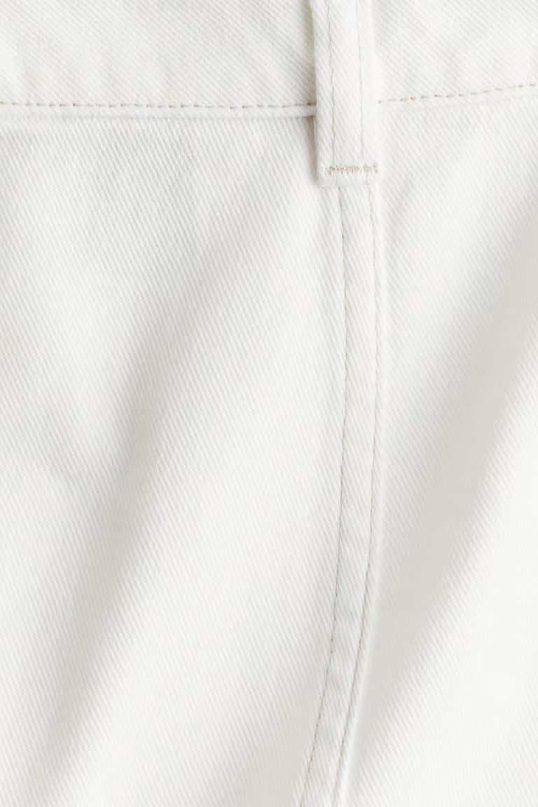 H&M A-LINE DENIM MINI SKIRT