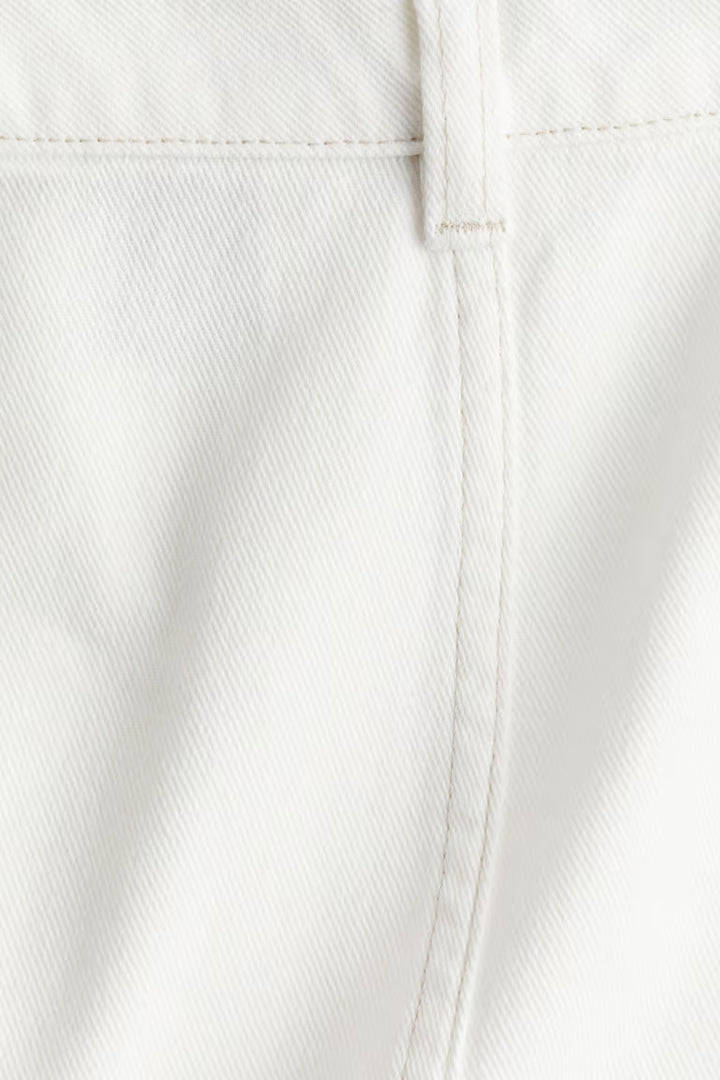 H&M A-LINE DENIM MINI SKIRT