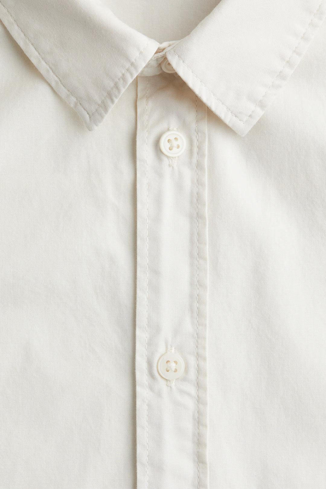 H&M Short-Sleeved Cotton Shirt