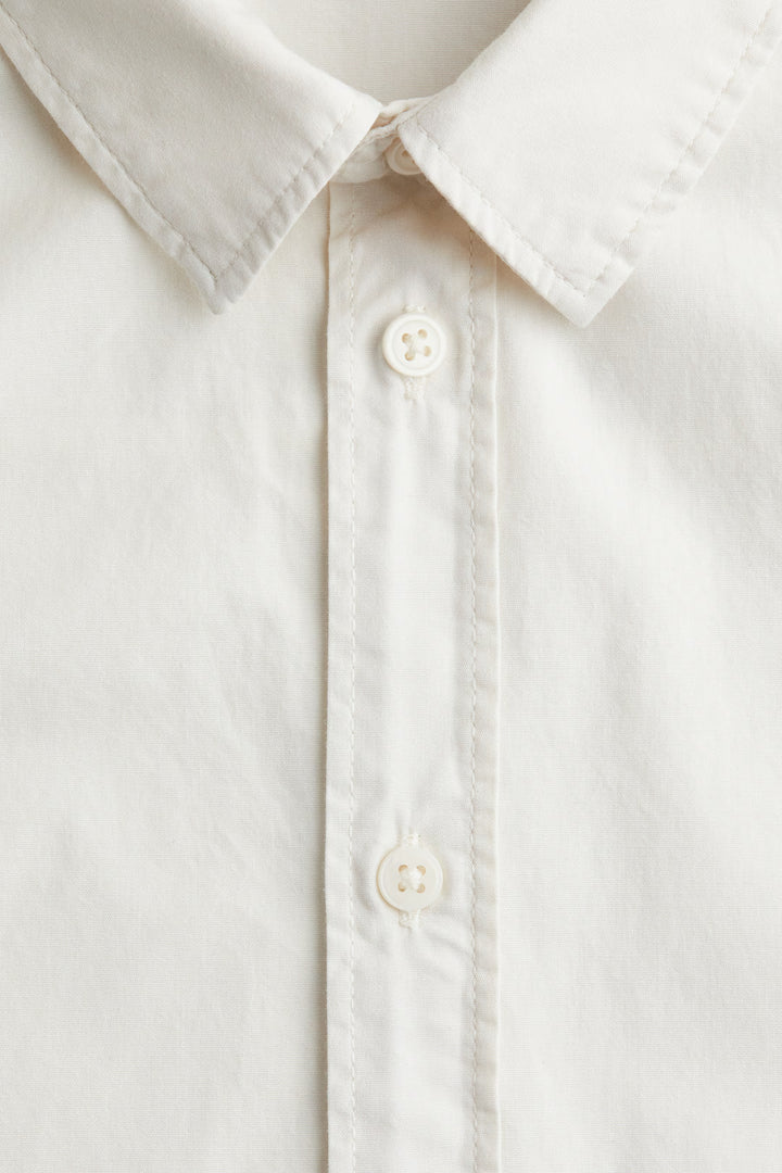 H&M Short-Sleeved Cotton Shirt