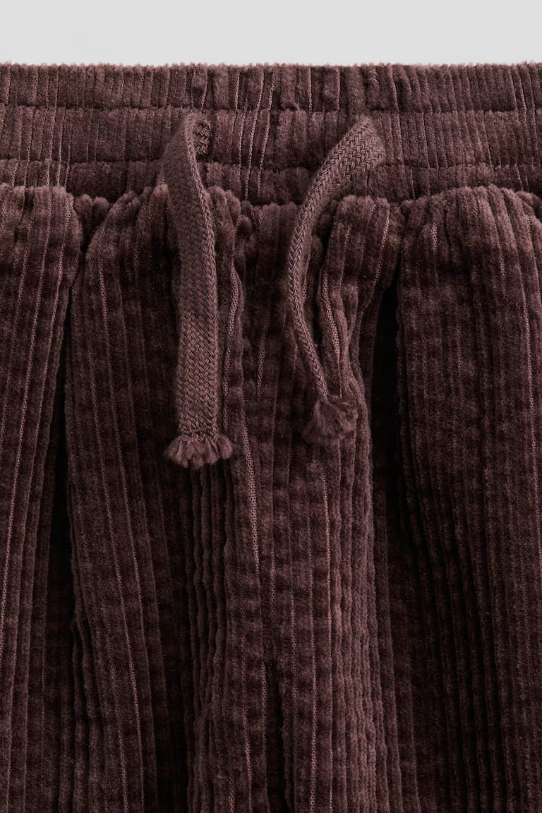 H&M Cotton Corduroy Joggers