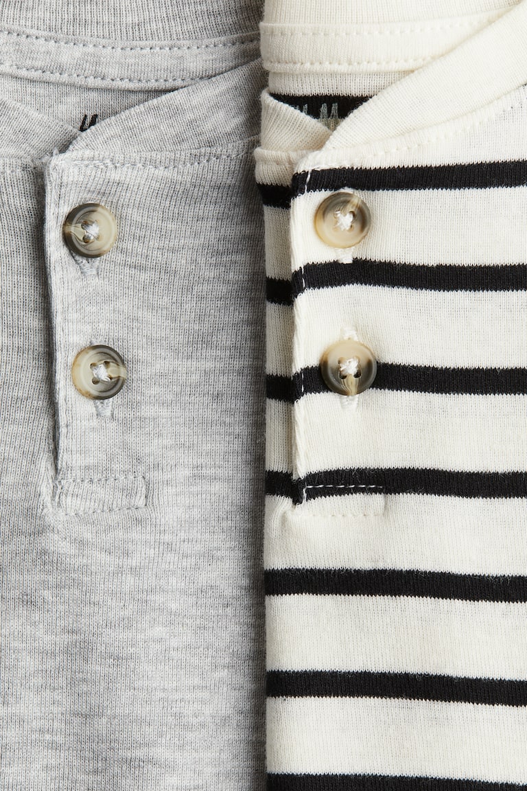 H&M 2-Pack Henley T-Shirts