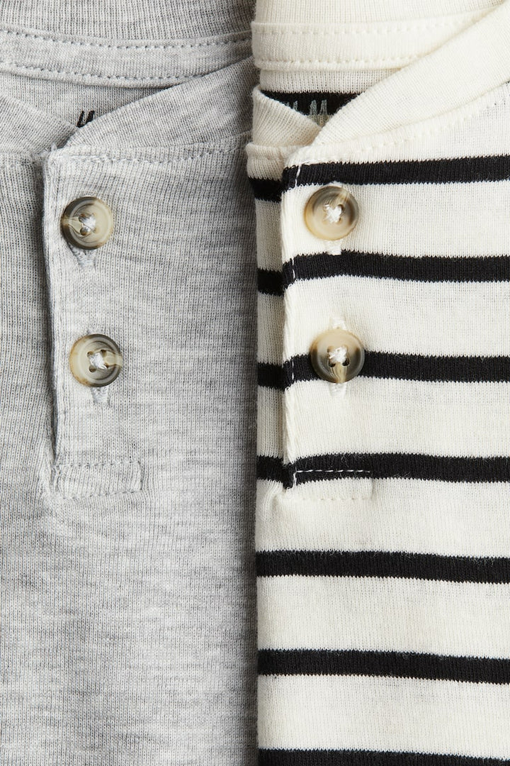 H&M 2-Pack Henley T-Shirts